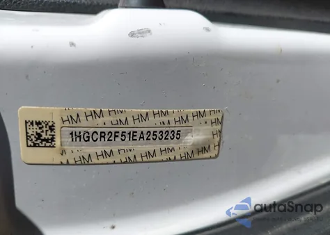 2014 Honda Accord Sport from USA, damaged, VIN 1HGCR2F51EA253235